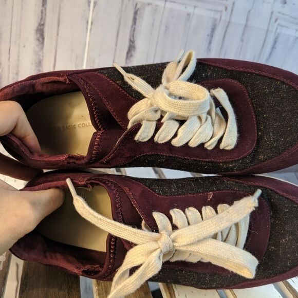 Zara basic womens shoes flats comfort 39 8 sneaker - Picture 7 of 8